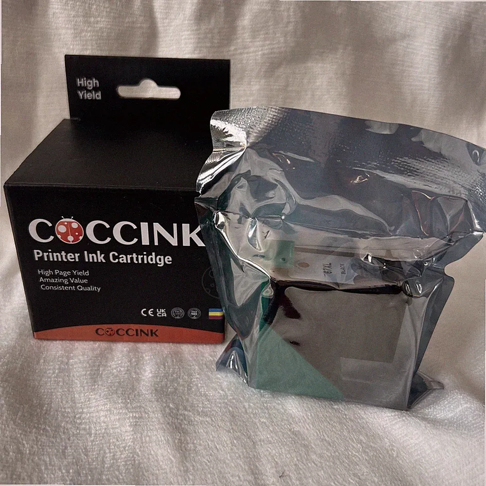 COCCINK 67XL High Yield Printer Ink Cartridge – Black – Expires 11/30/2025